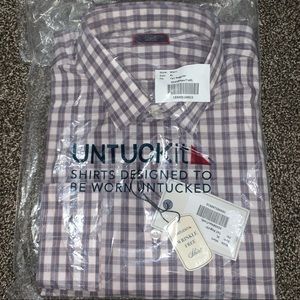 UNTUCKit Mens Dress Shirt